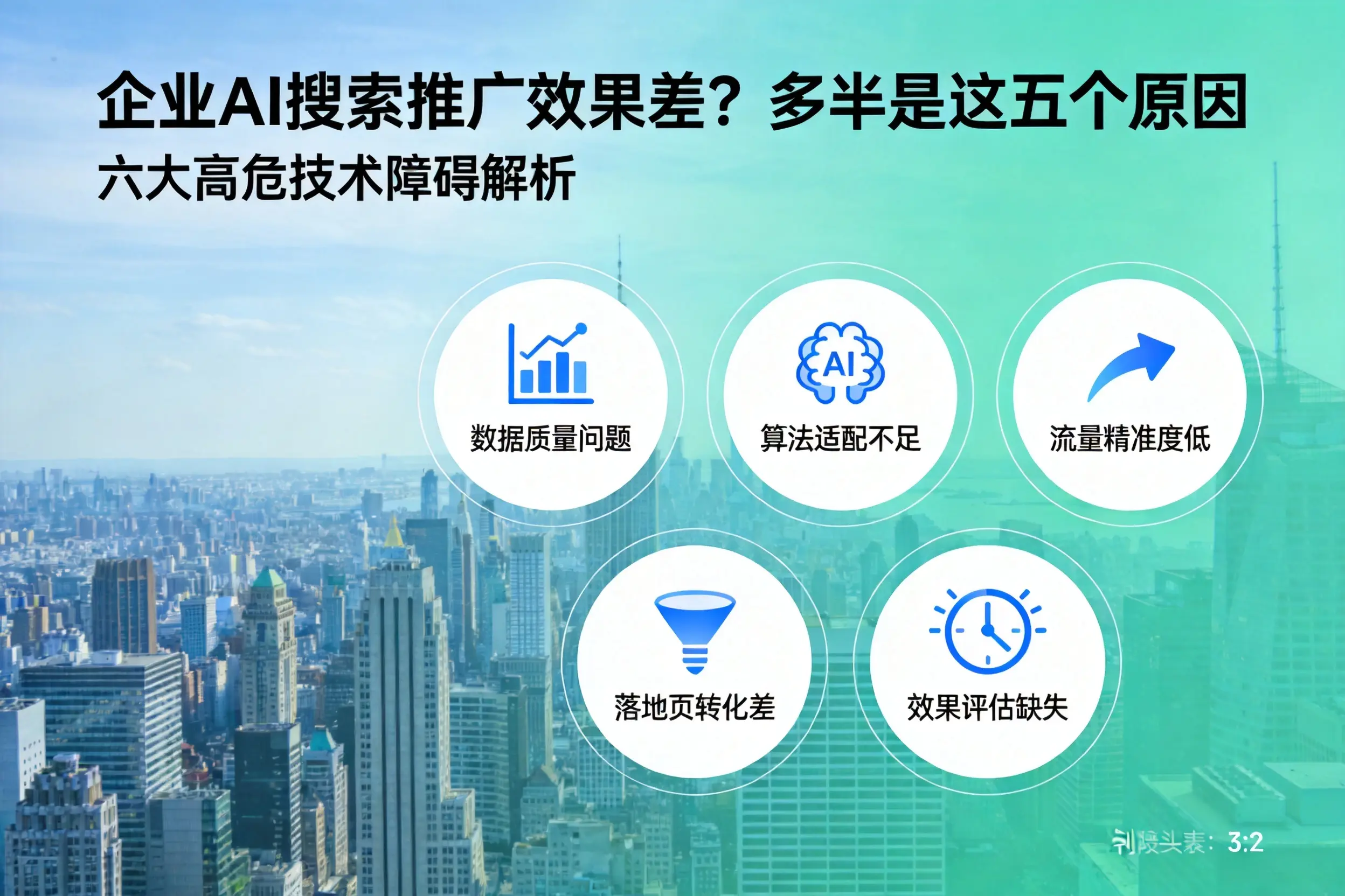 高陵企业AI搜索推广效果差?多半是这五个原因